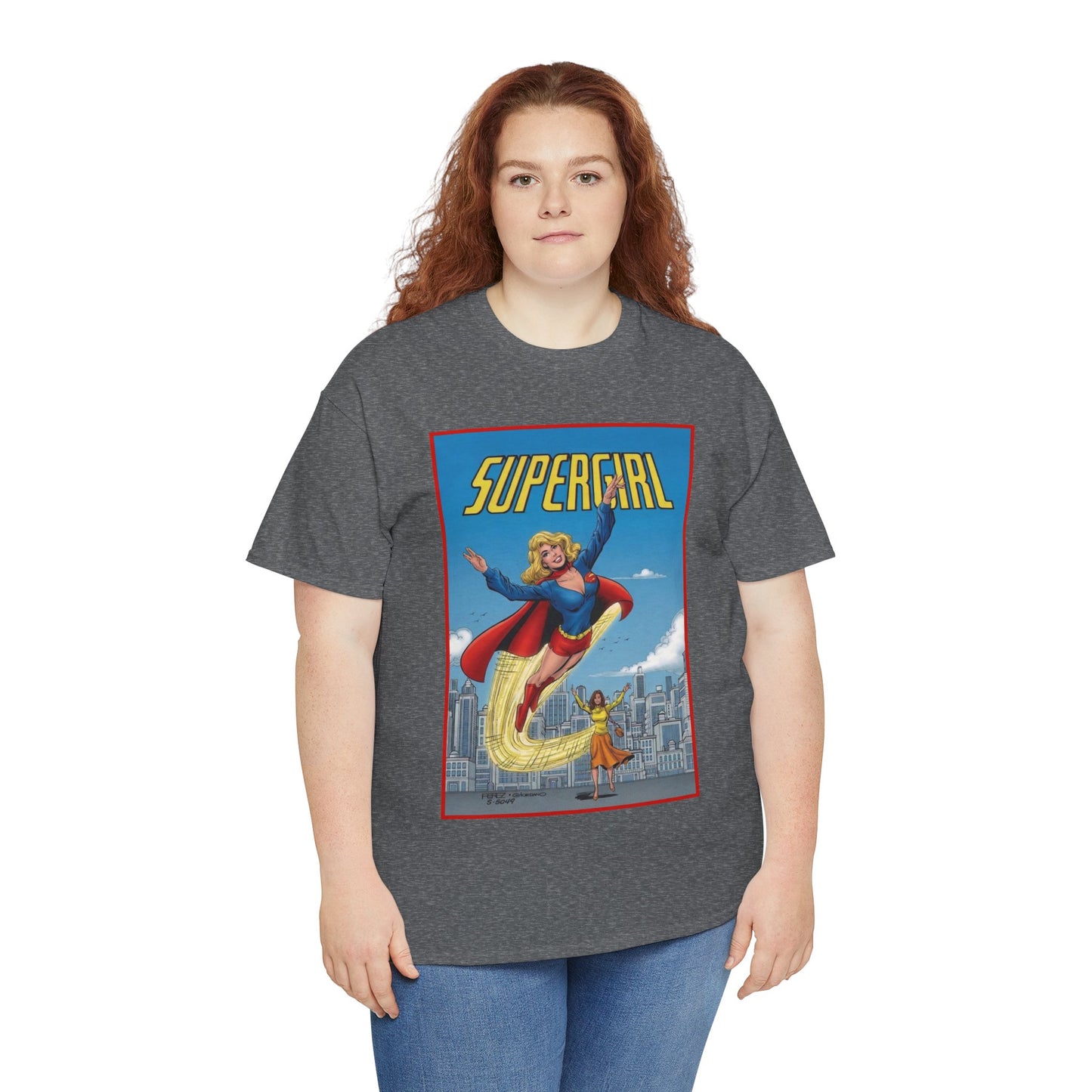 Supergirl T-Shirt - George Perez Art - Kara, Maid of Might - 2026 Movie - DC Comics