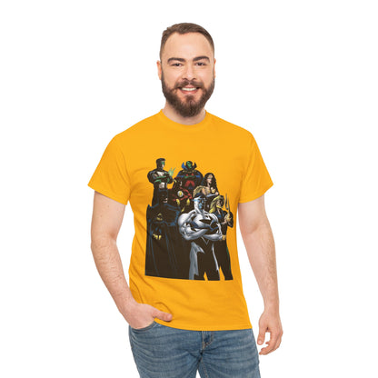 JLA T-Shirt - Howard Porter Art - Superman, Batman, Wonder Woman, Flash - DC Comics