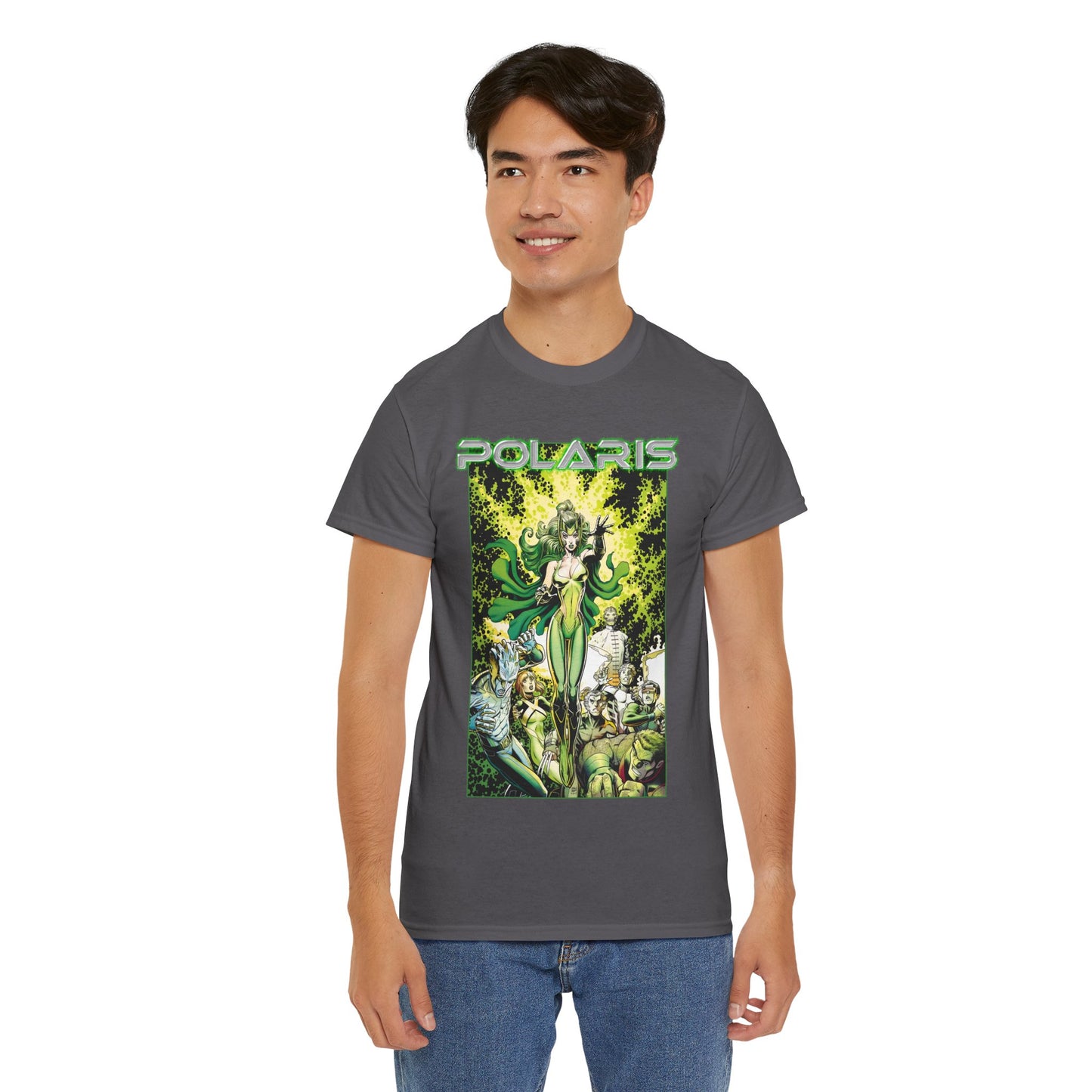 Polaris T-Shirt - Arthur Adams Art - Lorna Dane - X-Men, X-Factor Member - Marvel Comics Mutant Hero