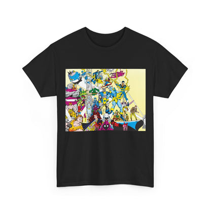 Who's Who in the DC Universe T-Shirt - George Perez Art - Black Lightning, Black Orchid - #3 Cover Art - DC Comics