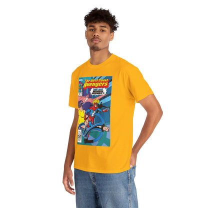 West Coast Avengers #46 T-Shirt - John Byrne Art - Great Lakes Avengers Appearance - Marvel Comics
