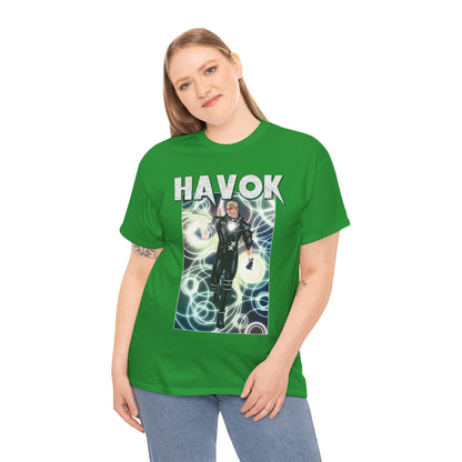 Havok T-Shirt - X-Men, X-Factor Member & Leader - Mutant Hero - Alex Summers, Brother to Scott Summers, Cyclops - Marvel Comics