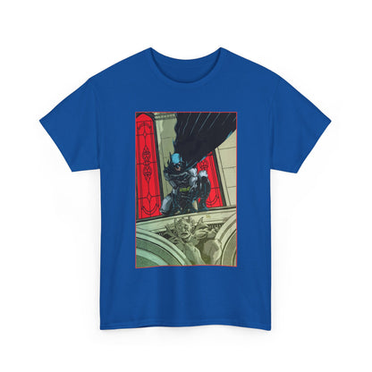 Batman T-Shirt - Cully Hamner Art - Batman Allies Secret Files Cover - Gotham Protector - And a Gargoyle! - DC Comics