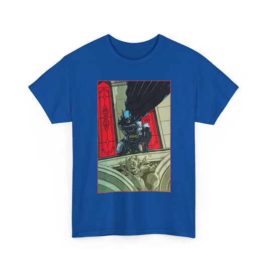 Batman T-Shirt - Cully Hamner Art - Batman Allies Secret Files Cover - Gotham Protector - And a Gargoyle! - DC Comics