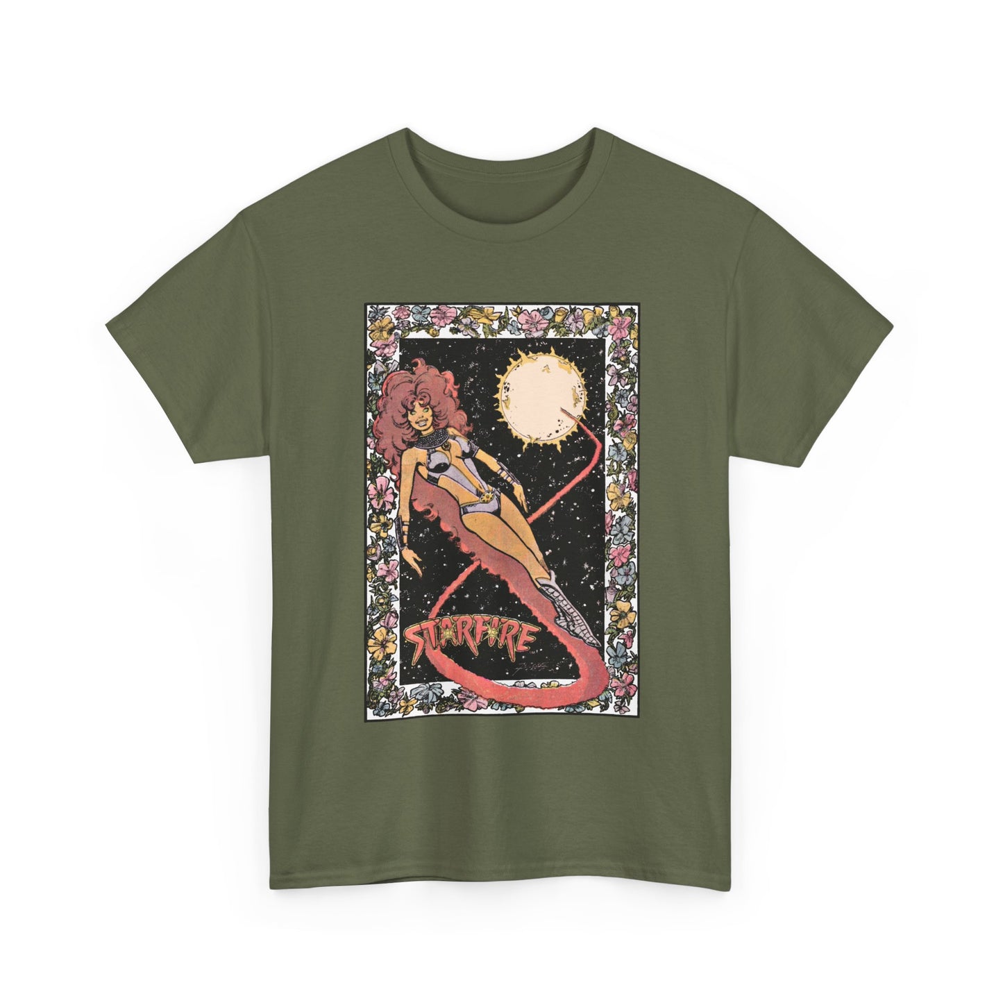 Starfire T-Shirt - George Perez Art - New Teen Titans - DC Comics