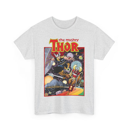 Mighty Thor T-Shirt - Walt Simonson Art - Asgard, Bifröst - God of Thunder - Marvel Comics