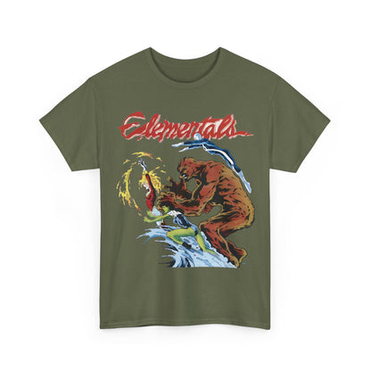 Elementals T-Shirt - Morningstar, Vortex, Fathom, Monolith - Comico Comics