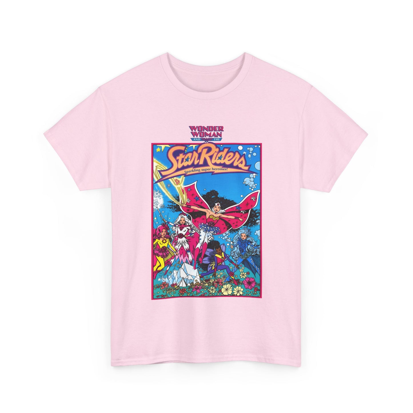 Wonder Woman & the Star Riders Shirt - 1980s Concept Figures - Promotional Art - DC Comics