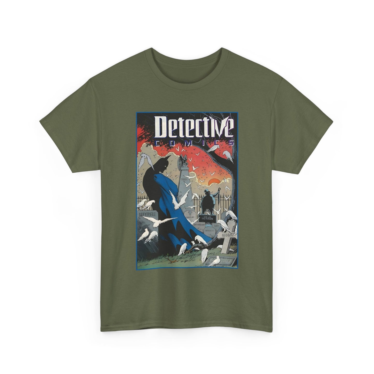 Detective Comics T-Shirt - Norm Breyfogle Art - Batman, Penguin - DC Comics