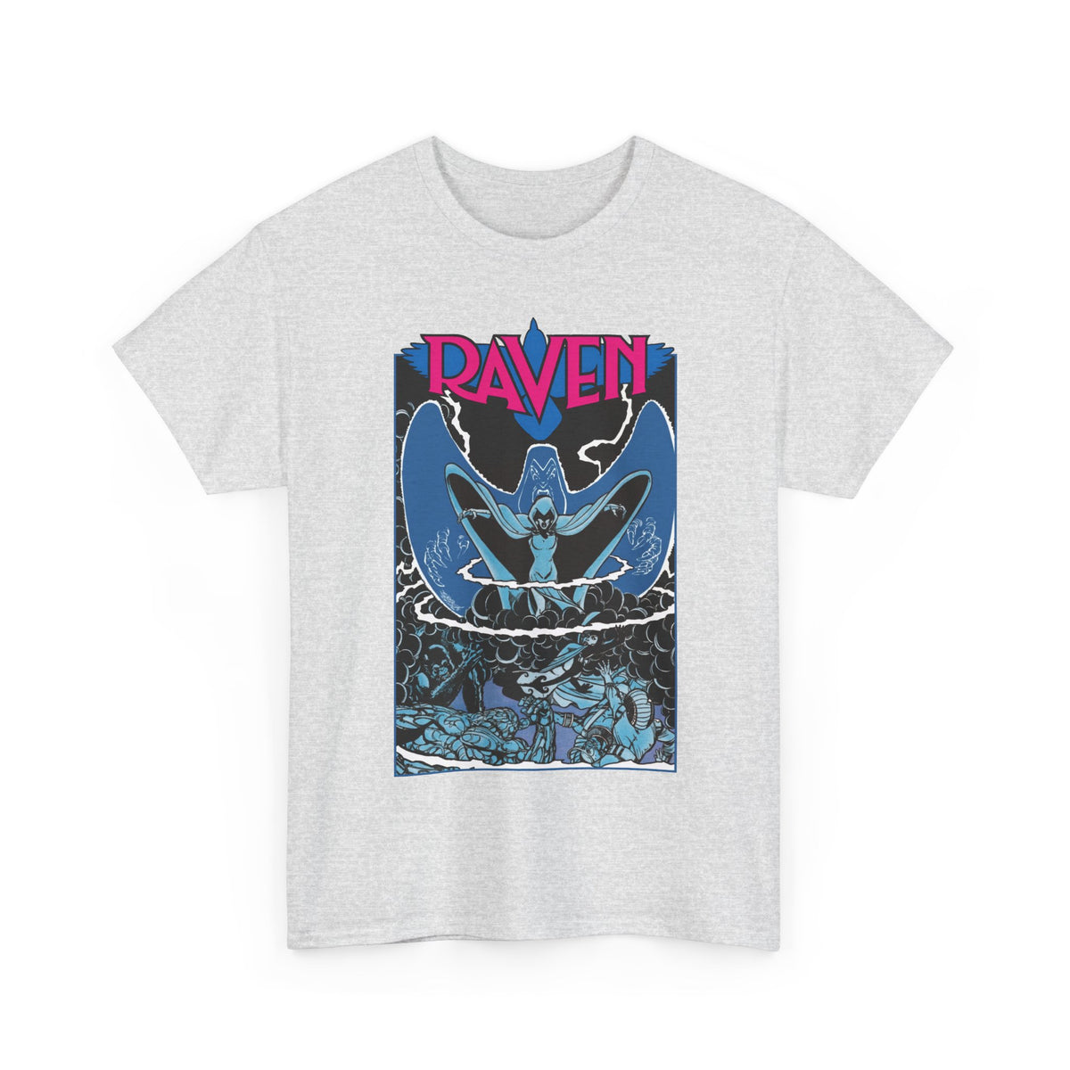 Raven T-Shirt - George Perez Art - New Teen Titans, Trigon - DC Comics