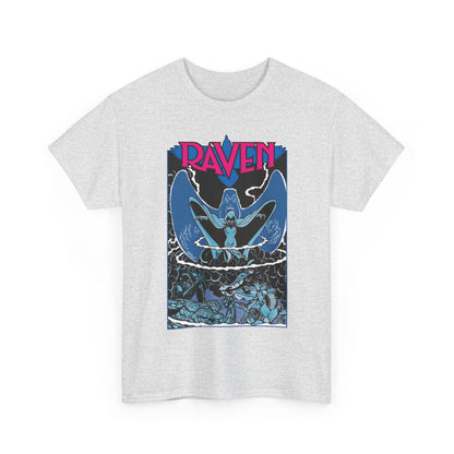 Raven T-Shirt - George Perez Art - New Teen Titans, Trigon - DC Comics
