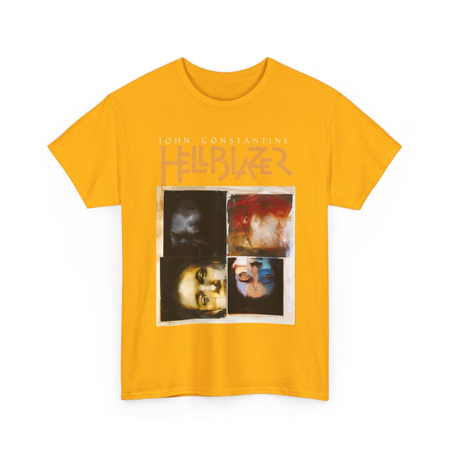 John Constantine Hellblazer T-Shirt - Dave McKean Art - DC Comics, Vertigo