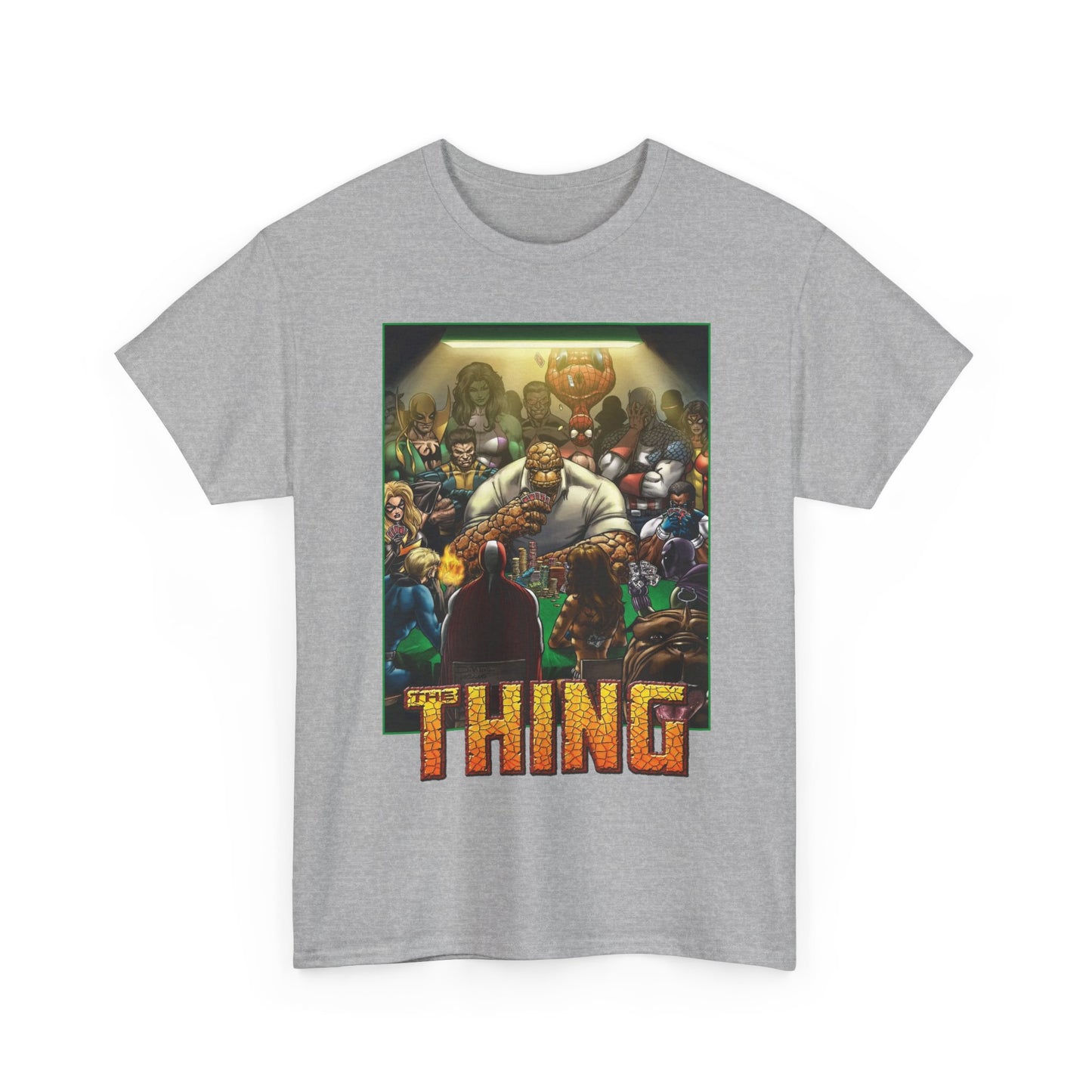 The Thing T-Shirt - Andrea DI Vito Art - Fantastic Four Member, Ben Grimm - Marvel Comics