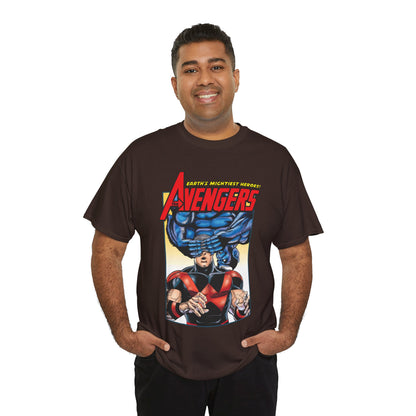 Avengers T-Shirt - George Perez Art - Wonder Man & Beast (Simon Williams & Hank McCoy) - Marvel Comics