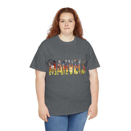 Marvels T-Shirt - Alex Ross Art from the popular Kurt Busiek Story - Spider-Man, Fantastic Four, X-Men, Hulk, Captain America, Thor, Iron Man - Marvel Comics