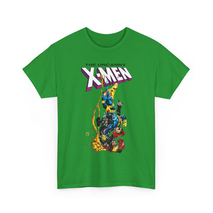 Cyclops Vs Havok T-Shirt - Adam Kubert Art - Uncanny X-Men - Marvel Comics