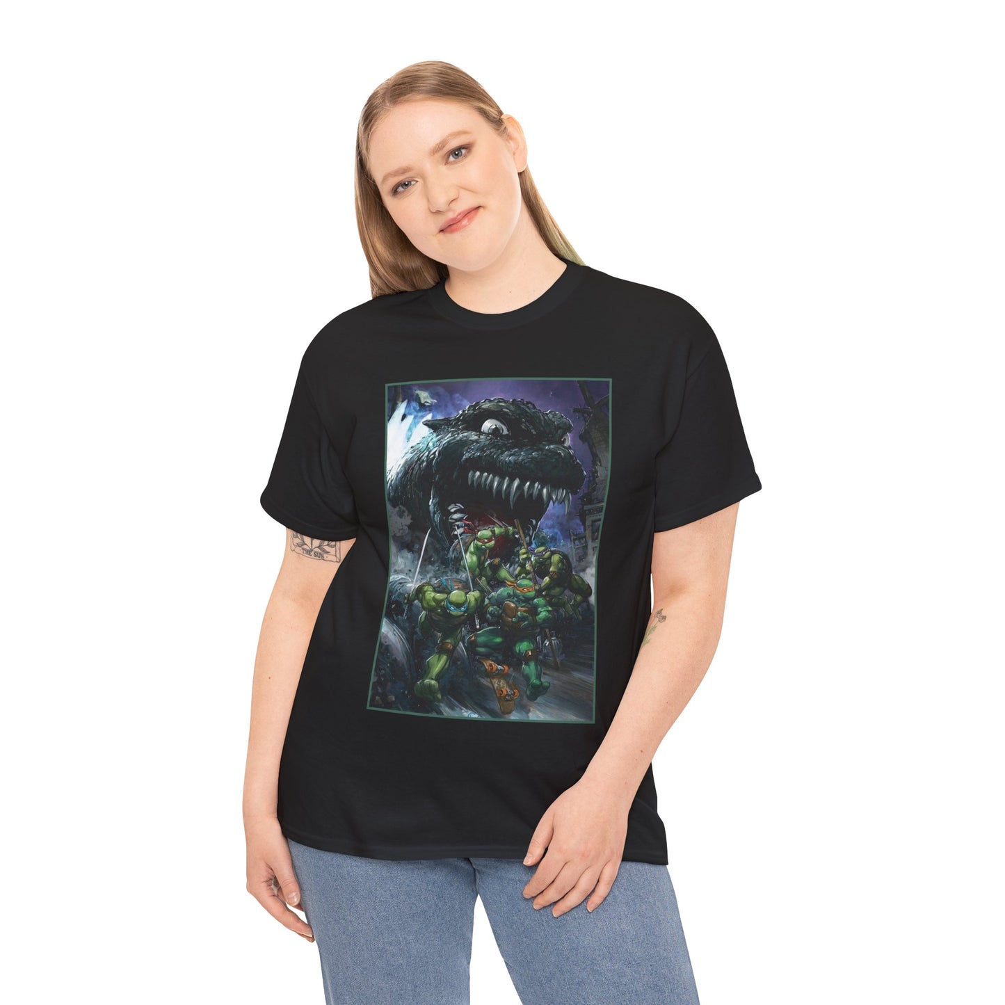 Teenage Mutant Ninja Turtles/Godzilla T-Shirt