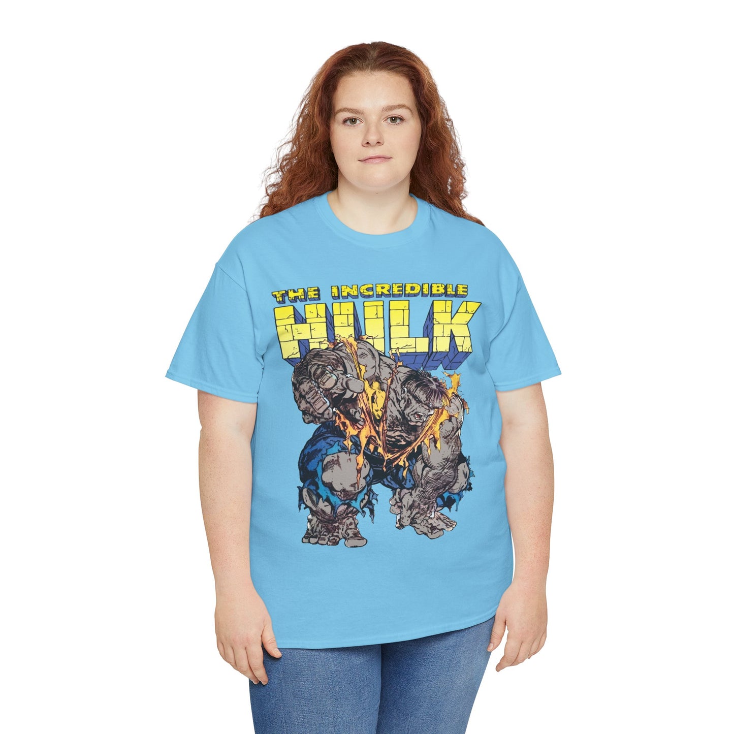 Incredible Hulk T-Shirt - Todd McFarlane Art - Marvel Comics - Grey Hulk, Bruce Banner