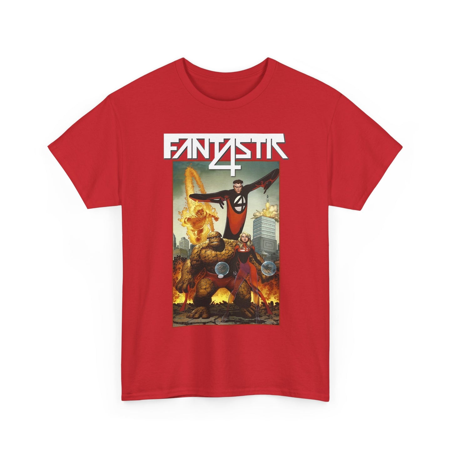 Fantastic Four T-Shirt - Arthur Adams Art - Marvel Comics