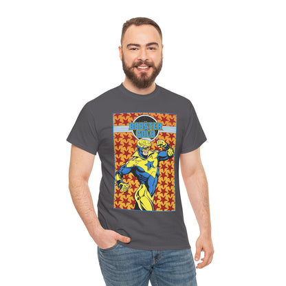 Booster Gold T-Shirt - Dan Jurgens Art - JLI Member - DC Comics