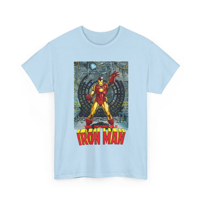 Iron Man T-Shirt - Bob Layton Art - Tony Stark Armor - Avengers Member & Leader - Marvel Comics