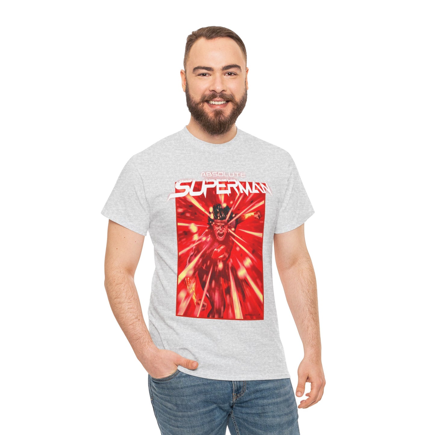 Absolute Superman T-Shirt - Rafa Sandoval Art - DC All-In - DC Comics Absolute Universe - Lazarus