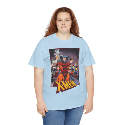 X-Men T-Shirt - While Portacio Art - Wolverine, Cyclops, Storm, Cable, Havok - Marvel Comics