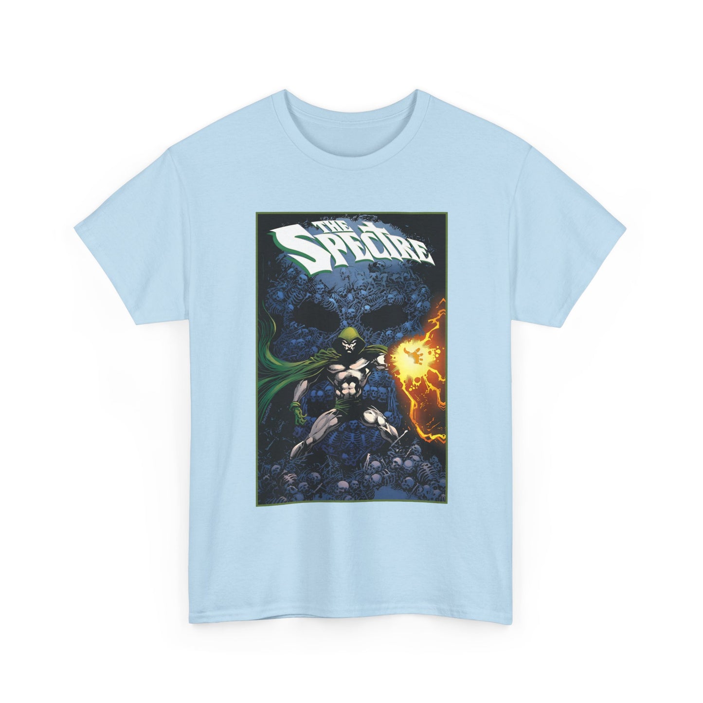 Spectre T-Shirt - Tom Mandrake Art - Jim Corrigan - 1980s Series - DC Comics