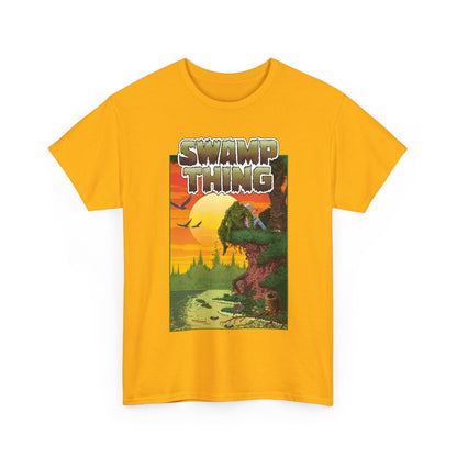 Swamp Thing T-Shirt - Paris Cullins & Pat Broderick Unreleased Cover Art - DC Comics Vertigo