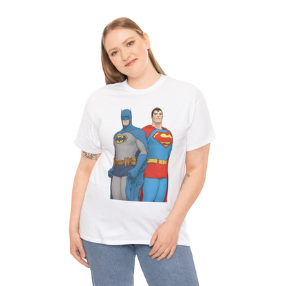 Batman & Superman T-Shirt - Frank Quitely Art - World's Finest Variant Cover Art - DC Comics