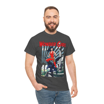 Wonder Girl T-Shirt - George Perez Art - New Teen Titans Member & Leader - Donna Troy, Sister of Wonder Woman - Amazon Warrior - DC Comics
