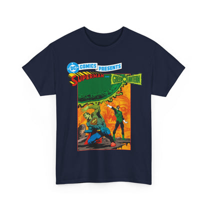DC Comics Presents #26 T-Shirt - Jim Starlin Art - Superman & Green Lantern Team-Up - DC Comics