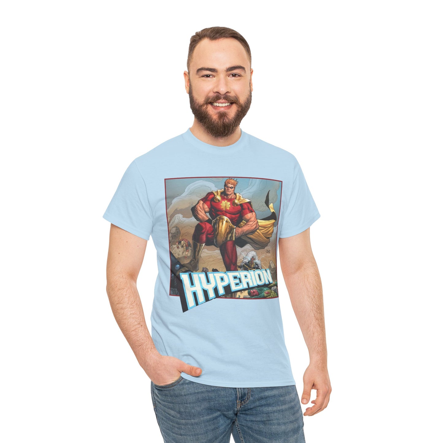 Hyperion T-Shirt - Joshua Cassara Art - Squadron Supreme - Marvel Comics