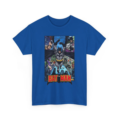 Batman T-Shirt - John Byrne Art - Joker, Catwoman, Poison Ivy - Caped Crusader - DC Comics