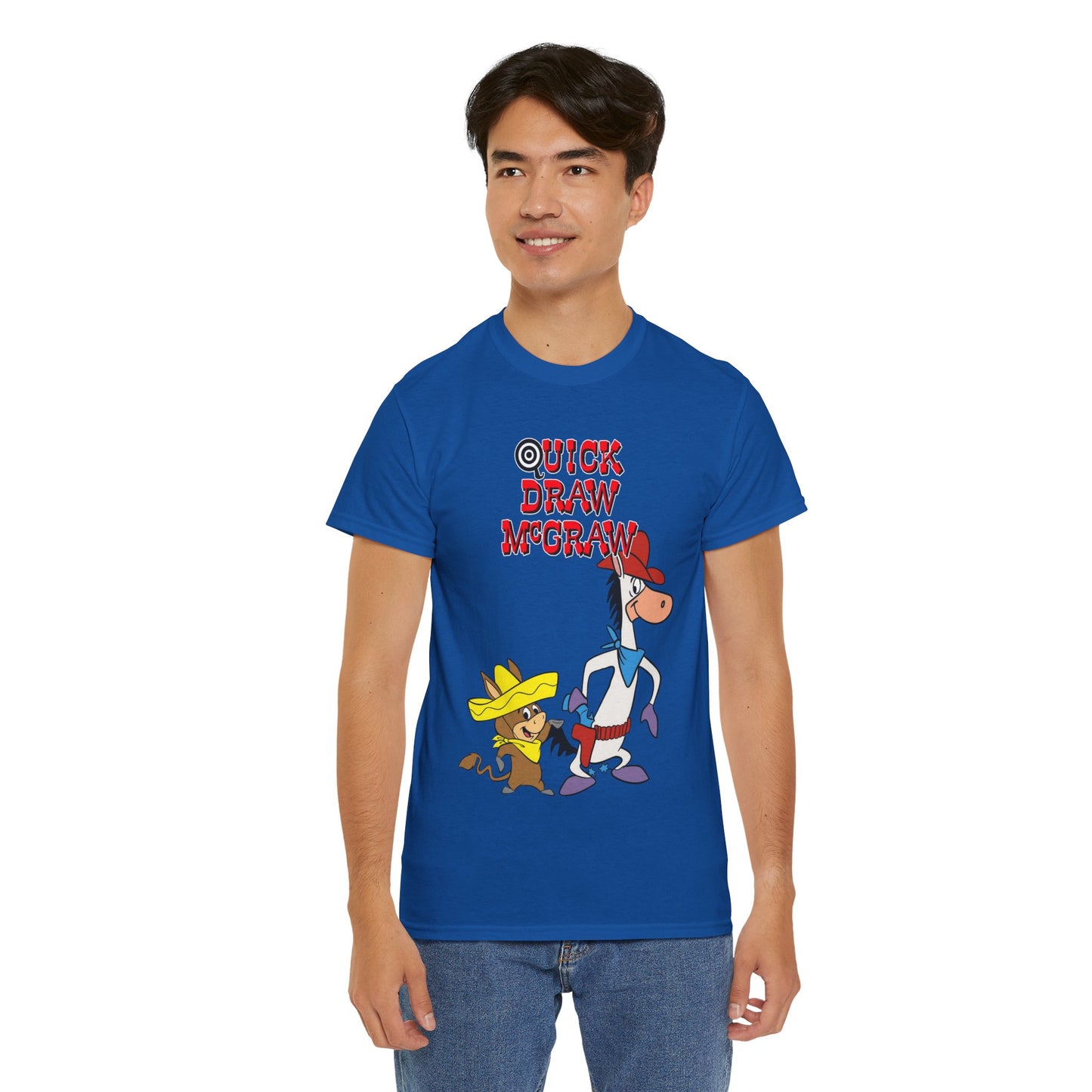 Quick Draw McGraw T-Shirt - Baba Looey - Hanna-Barbera Cartoon - Popular 1960s TV Animation