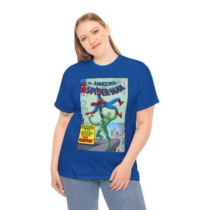 Amazing Spider-Man T-Shirt - Steve Ditko Art - Vs The Scorpion - Marvel Comics