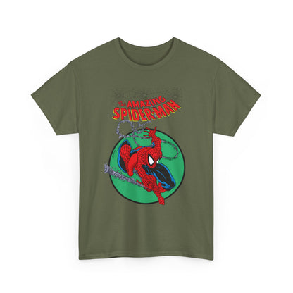 Amazing Spider-Man T-Shirt - Todd McFarlane Art - Cover to Issue #301 - Peter Parker, Web-Slinger - Marvel Comics