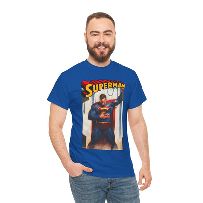 Superman T-Shirt - Ariel Olivetti Art - #34 Variant Cover Art - DC Comics