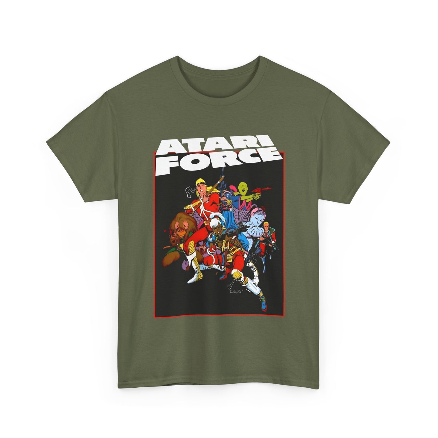 Atari Force T-Shirt - José Luis García-López Art - Tempest, Dart, Hukka, Morphea, Babe, Pakrat, Blackjak - DC Comics