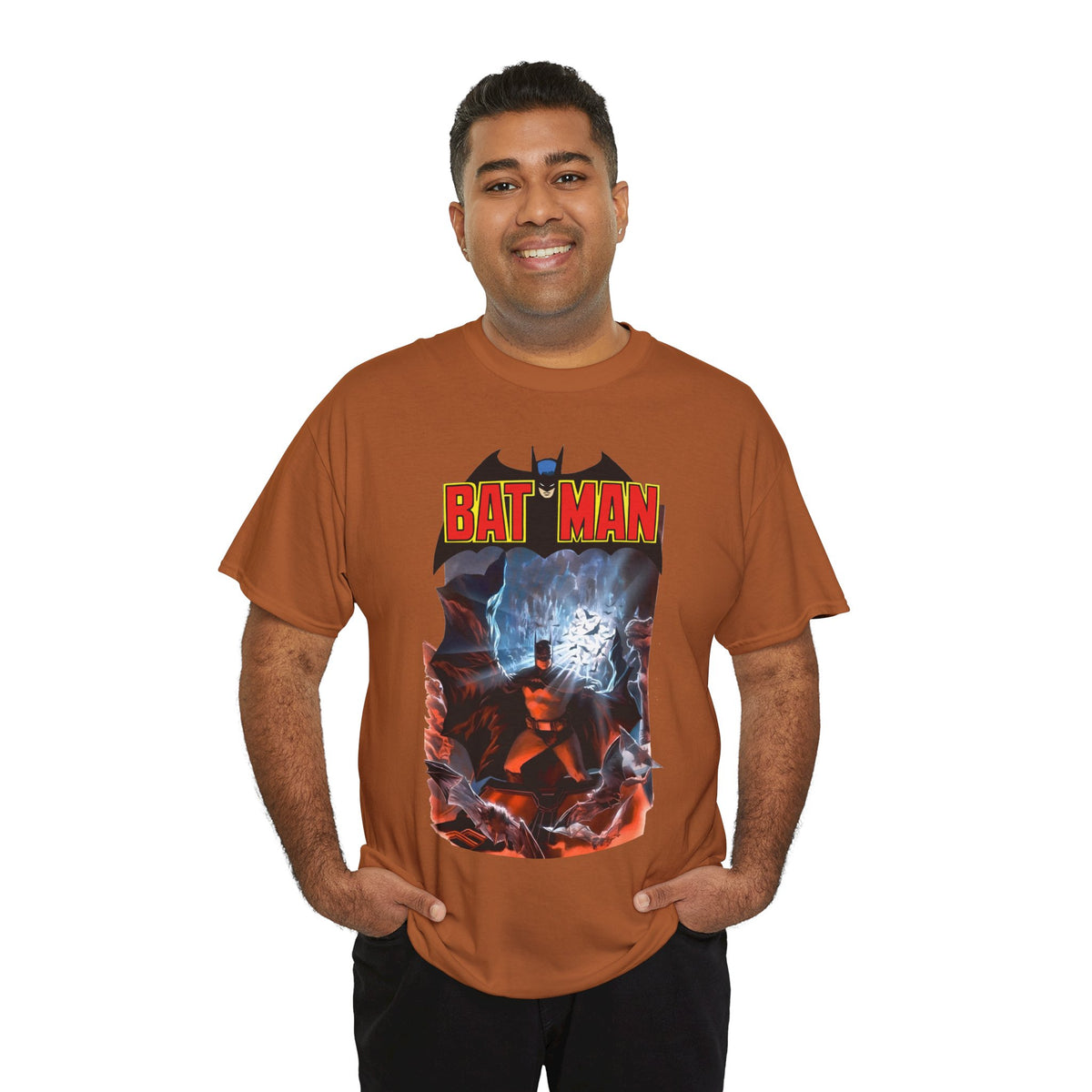 Batman T-Shirt - Alex Ross Art - Dark Knight Detective - Gotham Protector - DC Comics
