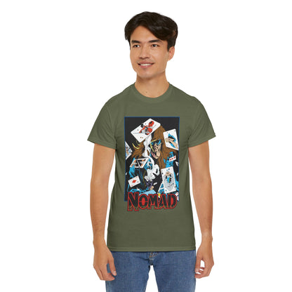 Nomad T-Shirt - S. Clarke Hawbaker, Mark McKenna Art - Jack Monroe - Playing Cards with Deadpool & Bushwacker - Marvel Comics