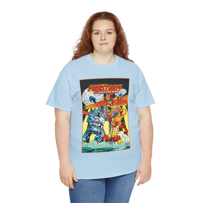 Fury of Firestorm T-Shirt - DC Comics - Firehawk, Tokamak - Annual #1 Art