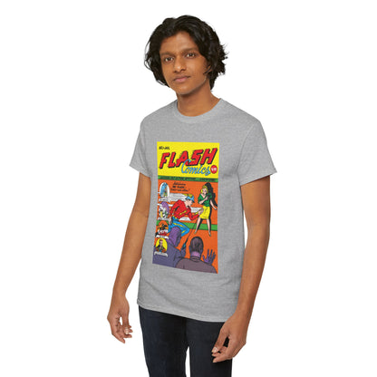 Flash Comics #1 T-Shirt - Jay Garrick, Golden Age Flash - JSA Member - DC Comics