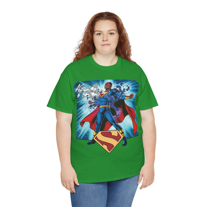 Superman Earth 23 T-Shirt - DC Comics - Calvin Ellis, Vathlo - Justice Incarnate - President