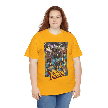 Uncanny X-Men T-Shirt - George Perez Art - Cyclops, Jean Grey, Psylocke, Gambit, Storm - Marvel Comics Mutant Heroes