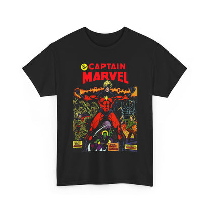 Captain Marvel T-Shirt - Jim Starlin Art - Thanos - Drax the Destroyer - Issue #32 Cover Art