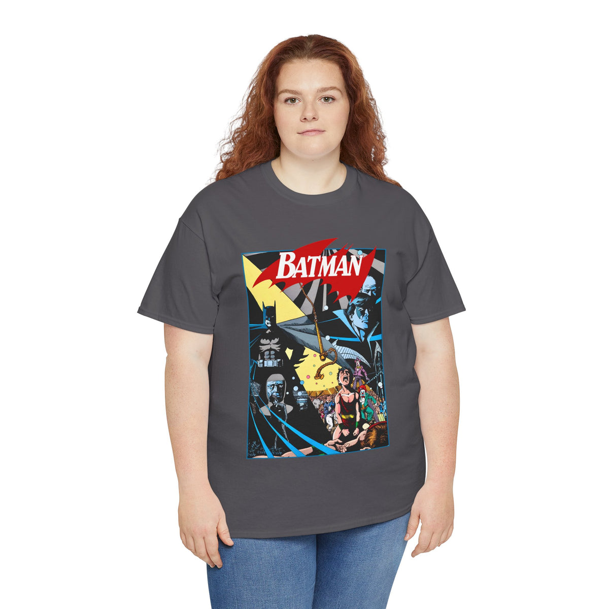 Batman T-Shirt - George Perez Art - Year Three - Robin, Nightwing, Dick Grayson - DC Comics