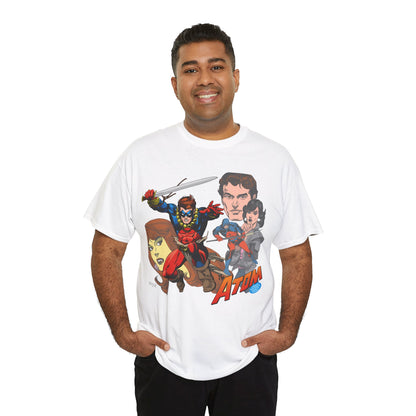 Atom T-Shirt - Gil Kane Art - Who's Who Image - Ray Palmer, JLA Member - Silver Age Hero - DC Comics
