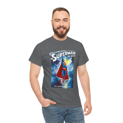 Superman The Movie T-Shirt - DC Comics - Man of Steel - Christopher Reeve 1978