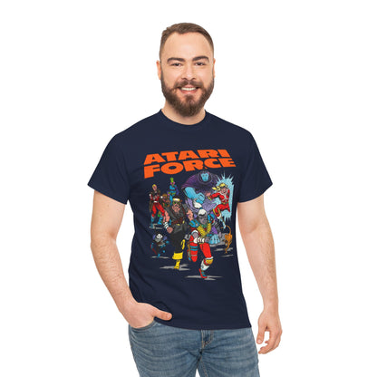 Atari Force T-Shirt - Marshall Rogers & John Byrne Art - Martin Champion, Christopher "Tempest" Champion, "Dart" Bia O'Rourke-Singh, Hukka, Morphea, Babe, Pakrat, Blackjak, Taz - DC Comics